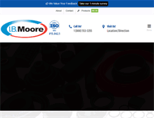Tablet Screenshot of ibmoore.com